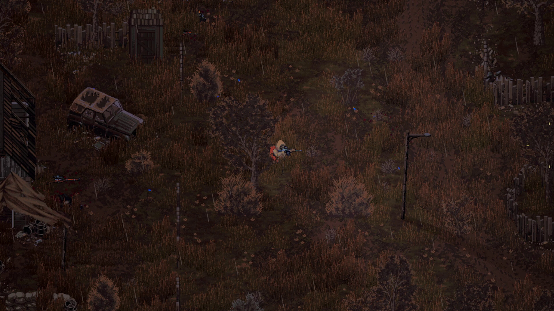 Weapon and equipment management in Scavland